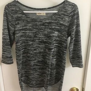 hollister 3/4 sleeve shirt